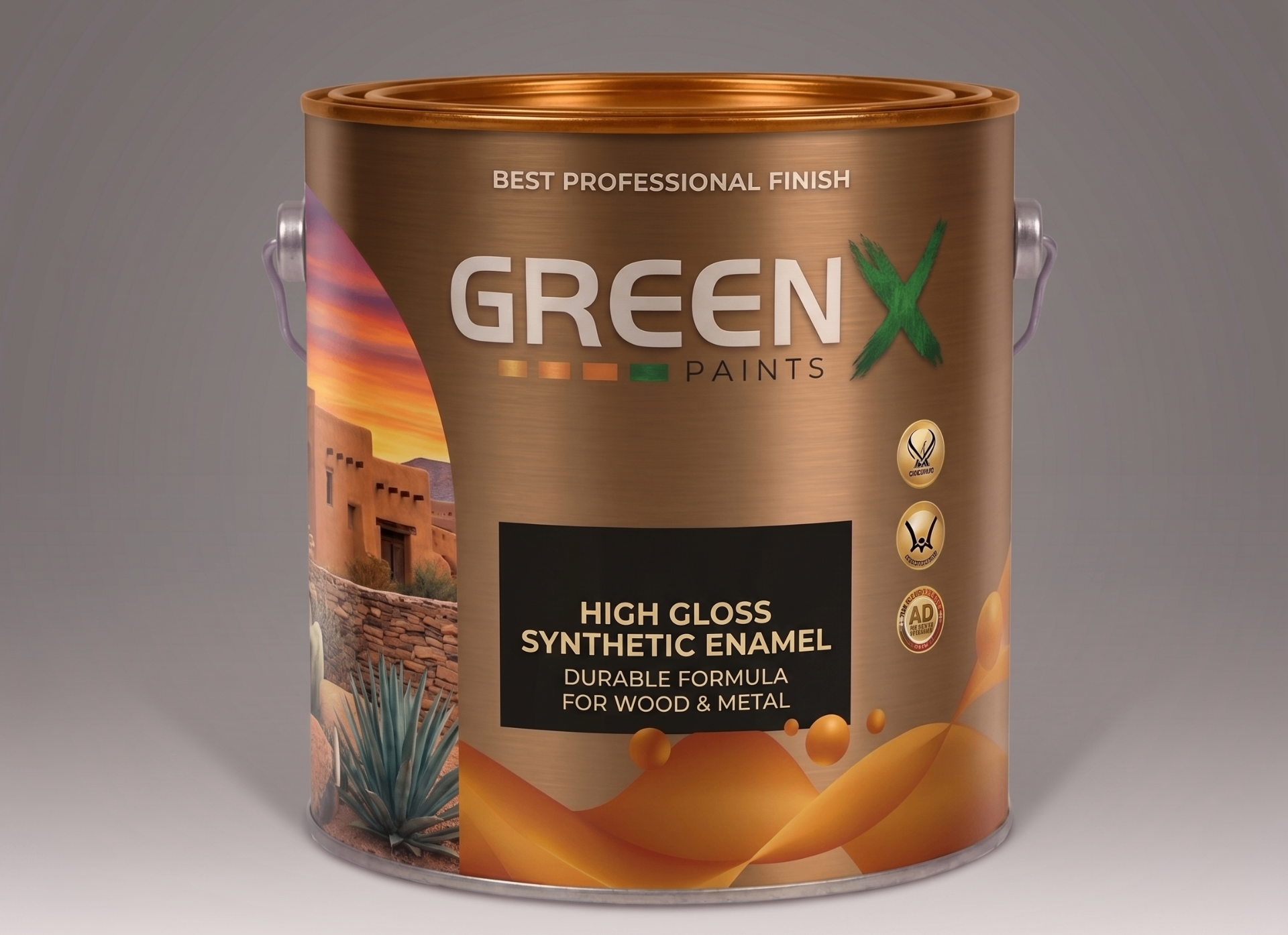 GREENX High Gloss Synthetic Enamel